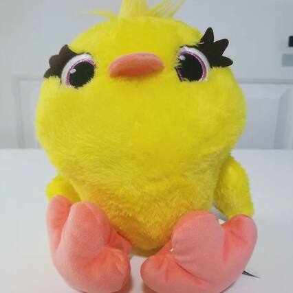 Front. Disney - toy story 4 Ducky Plushie.