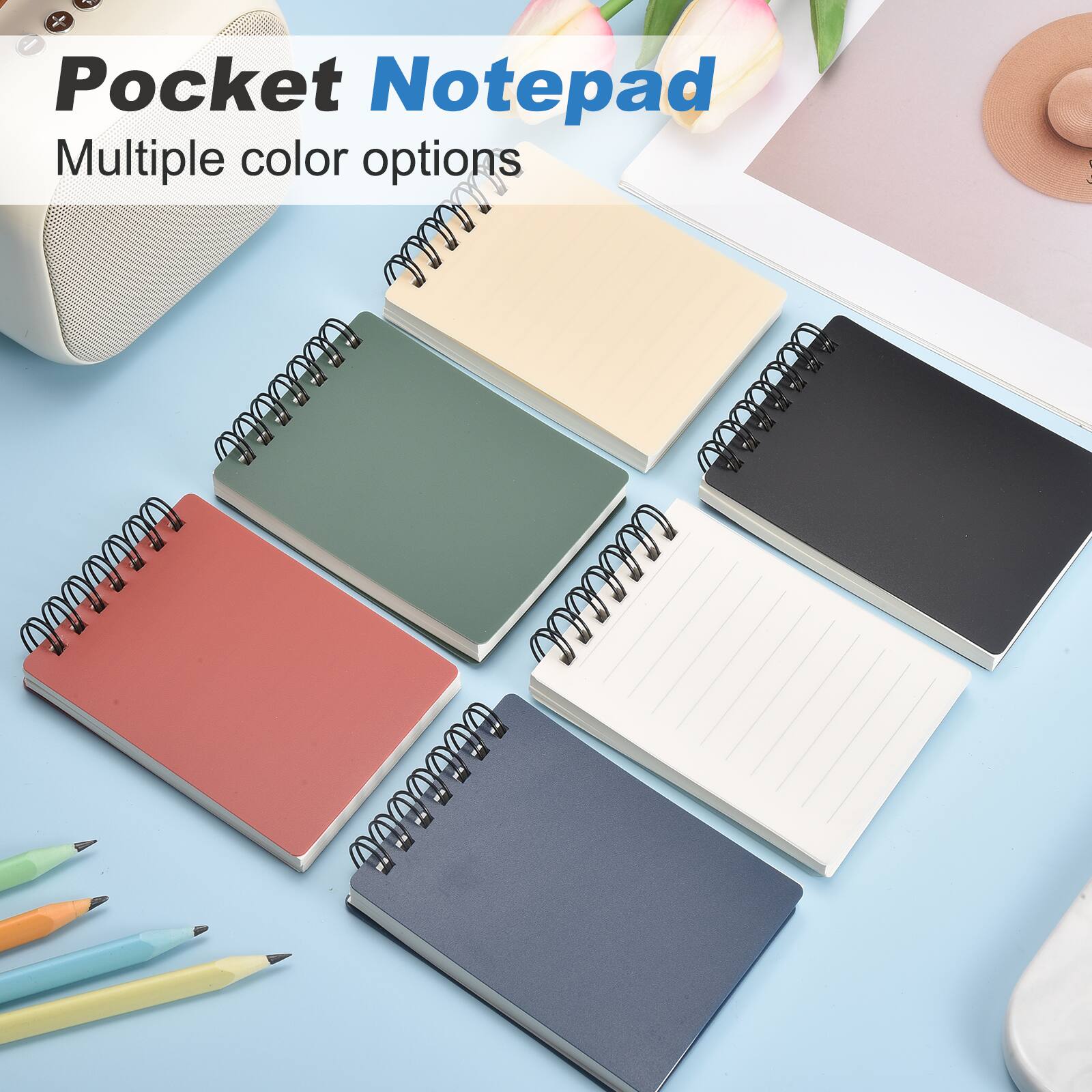 Pocket Notepad  
Multiple color options