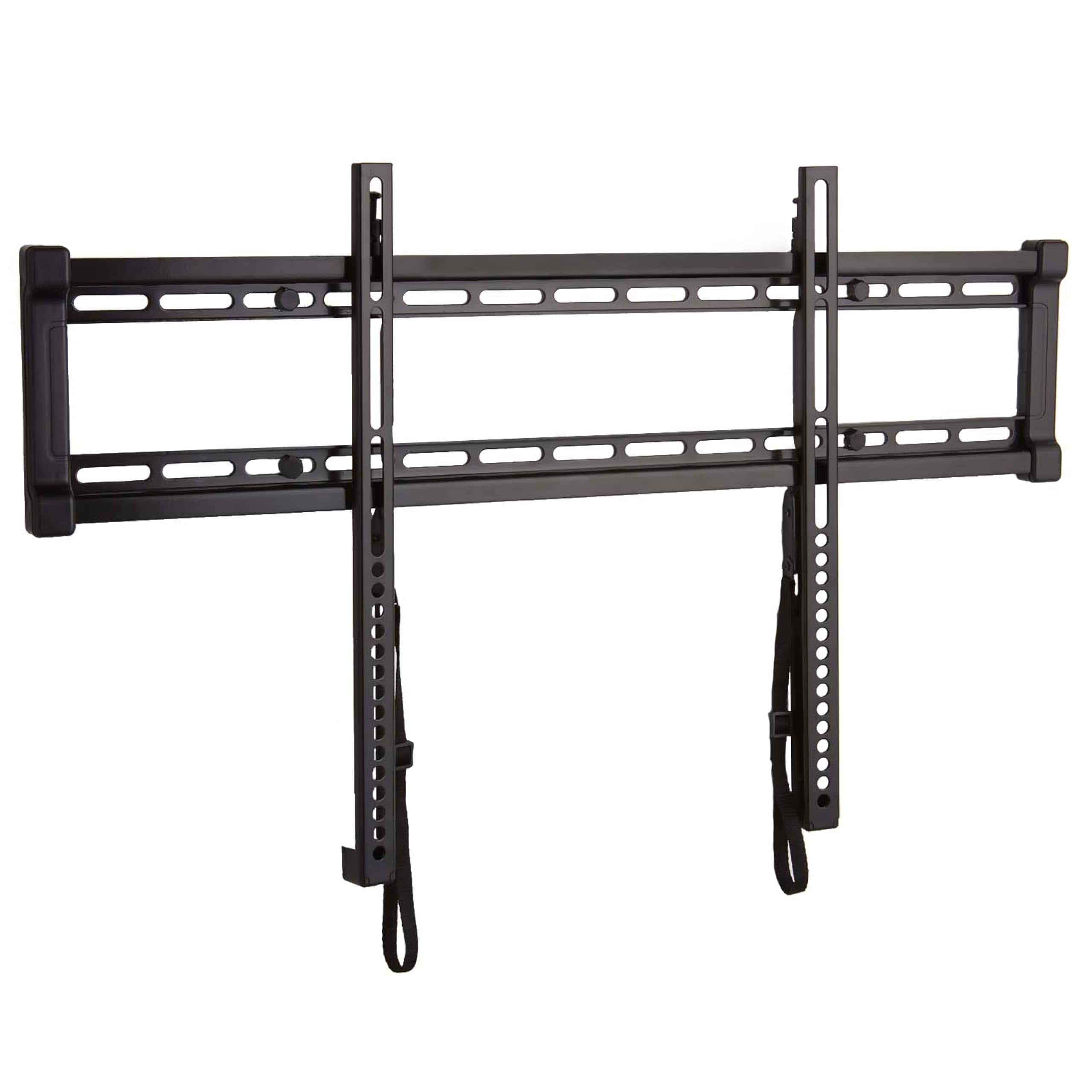 Front. Sanus - Low Profile TV Wall Mount for 40 - 80" TVs - Universal Design w/ 1” Profile - 3 Step Easy Install & Included Hardware - black.