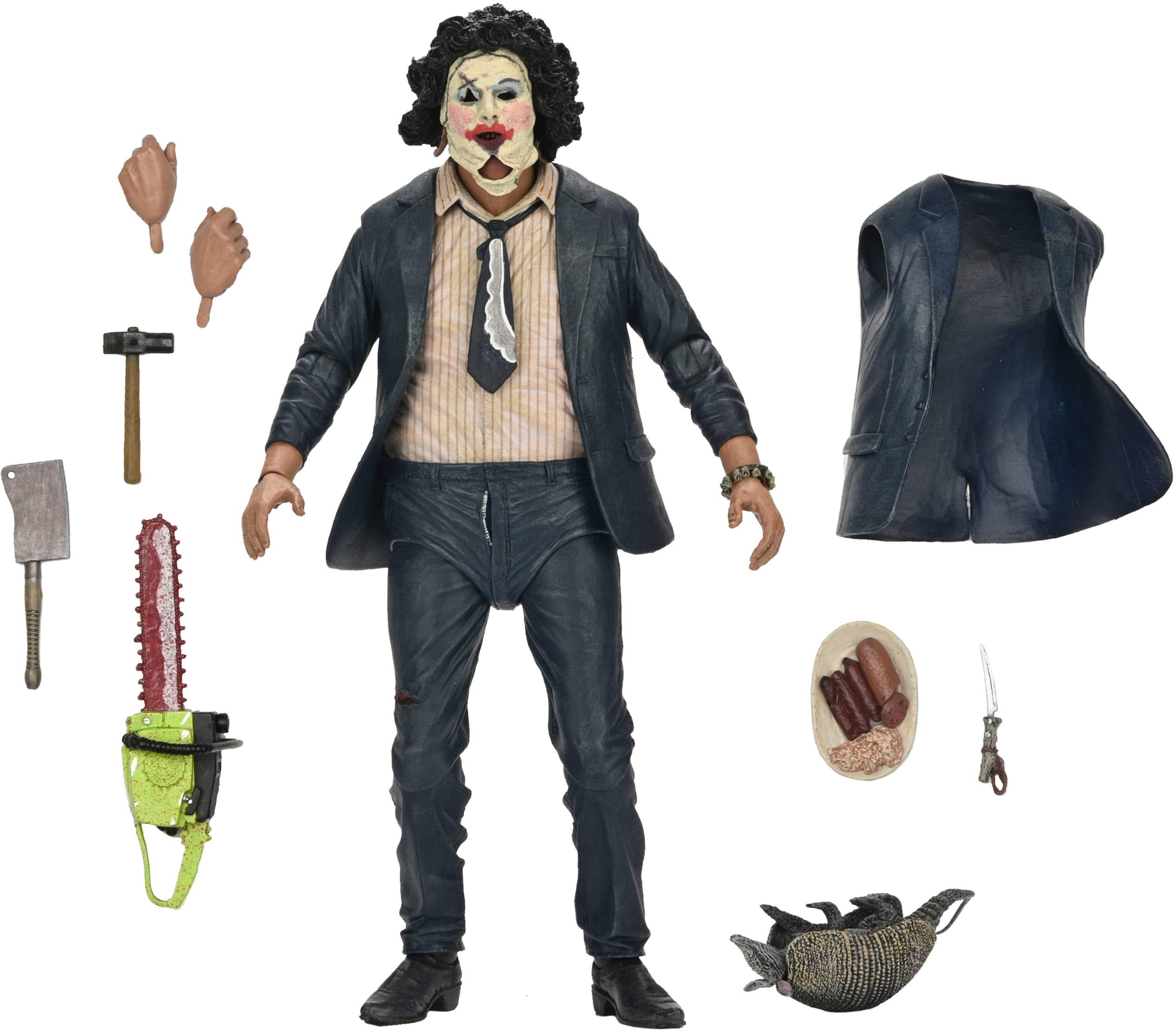 NECA - Texas Chainsaw Massacre 7" Scale Action Figure - 50th Anniversary Ultimate Pretty Woman Leatherface - Front_Zoom