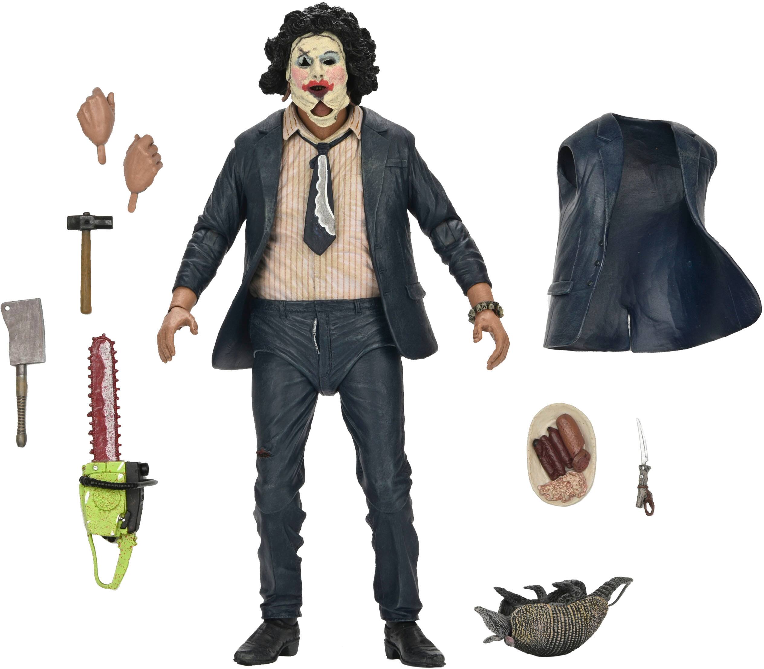 Front. NECA - Texas Chainsaw Massacre 7" Scale Action Figure - 50th Anniversary Ultimate Pretty Woman Leatherface.