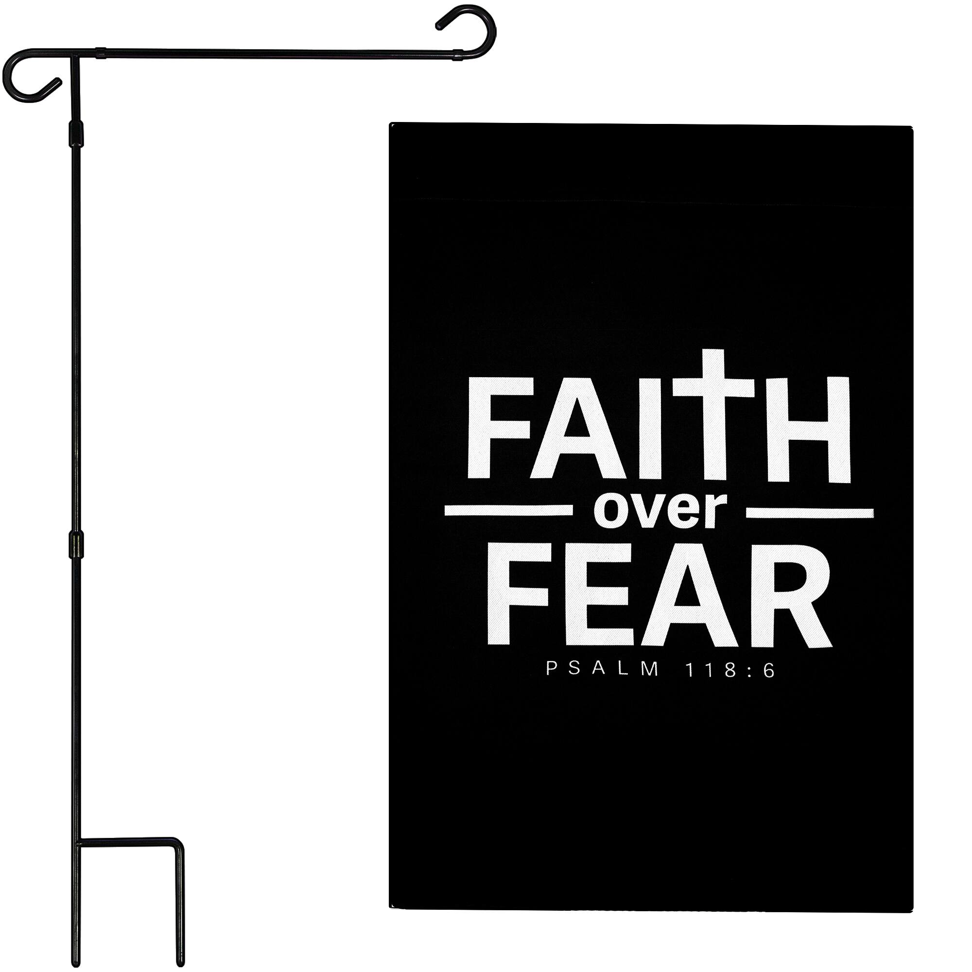 FAITH over FEAR  
PSALM 118:6