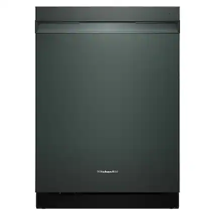 Front. KitchenAid - KitchenAid - 24" Top Control Built-In Dishwasher with Third Rack, Advanced ProDry System, Ultra-bright LED Lighting - Juniper.