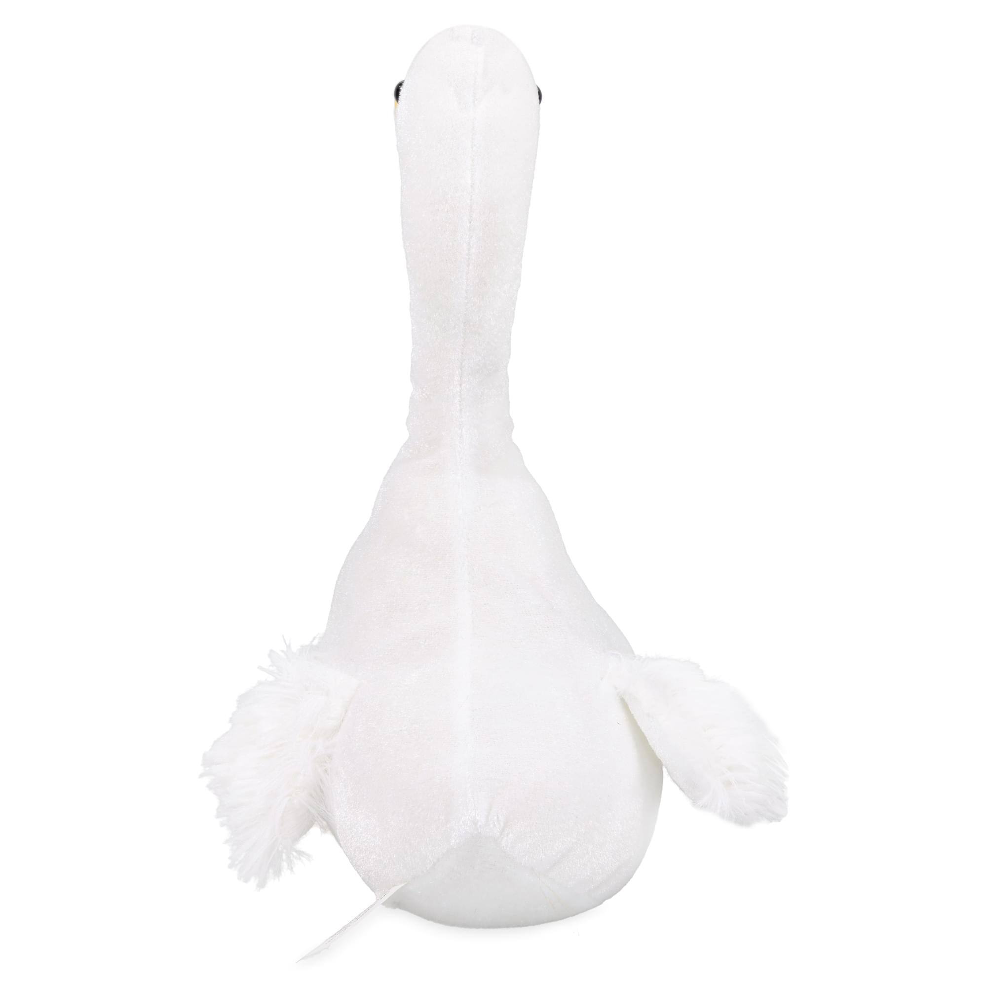 Alt View 4. Hunson - Farm Animals 6 Inch Plush | Goose - White.