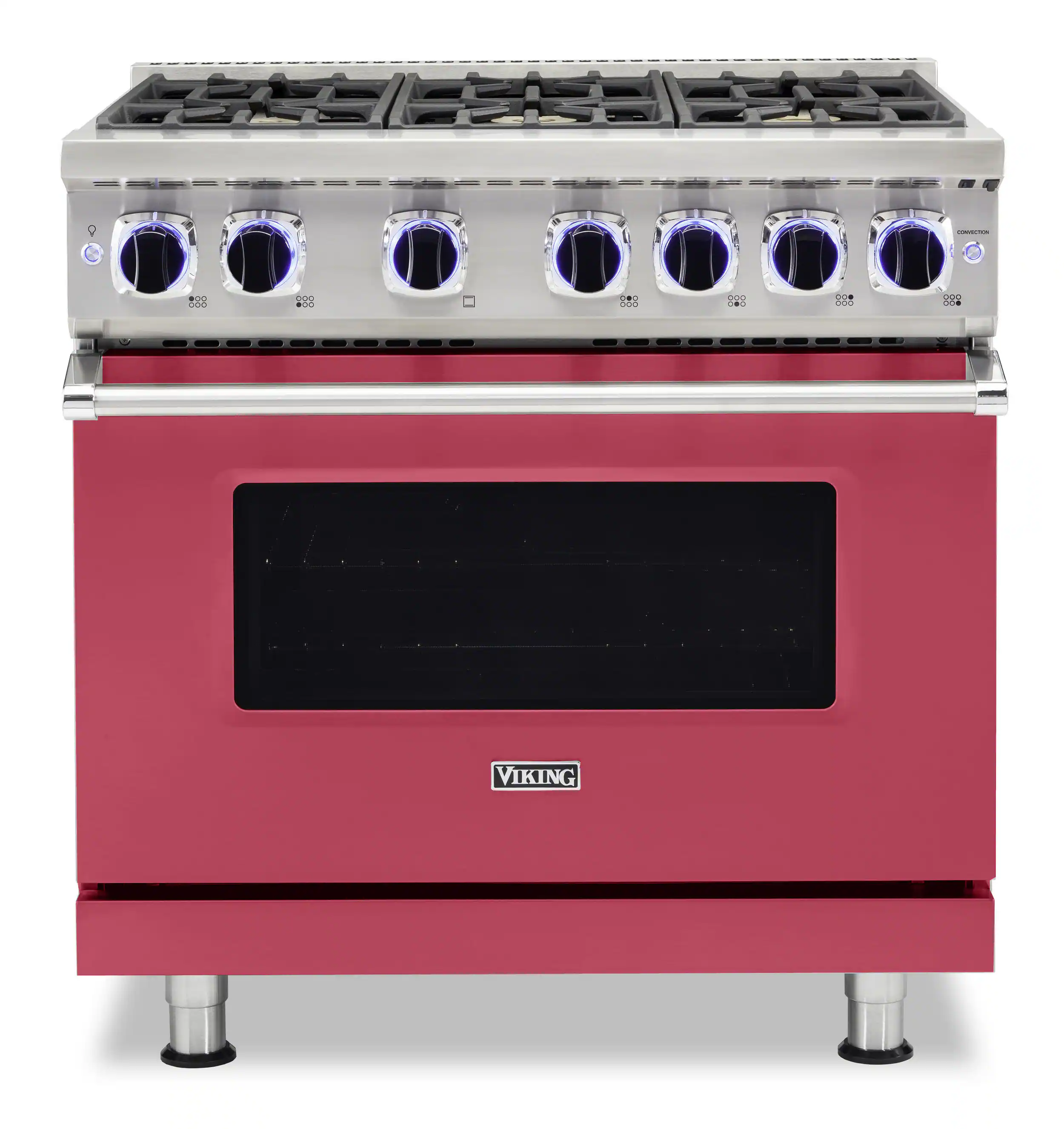 Viking - VGR Freestanding 7 Series Gas 36" Range - Valentine