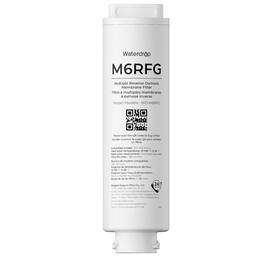 M6RFG RO Water Filter, Replacement for Waterdrop M6CG & M6HG Countertop Reverse Osmosis System, 12-Month Lifetime - White