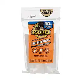Gorilla - Glue Sticks, 30/Pack (3023003) - Clear/Opaque