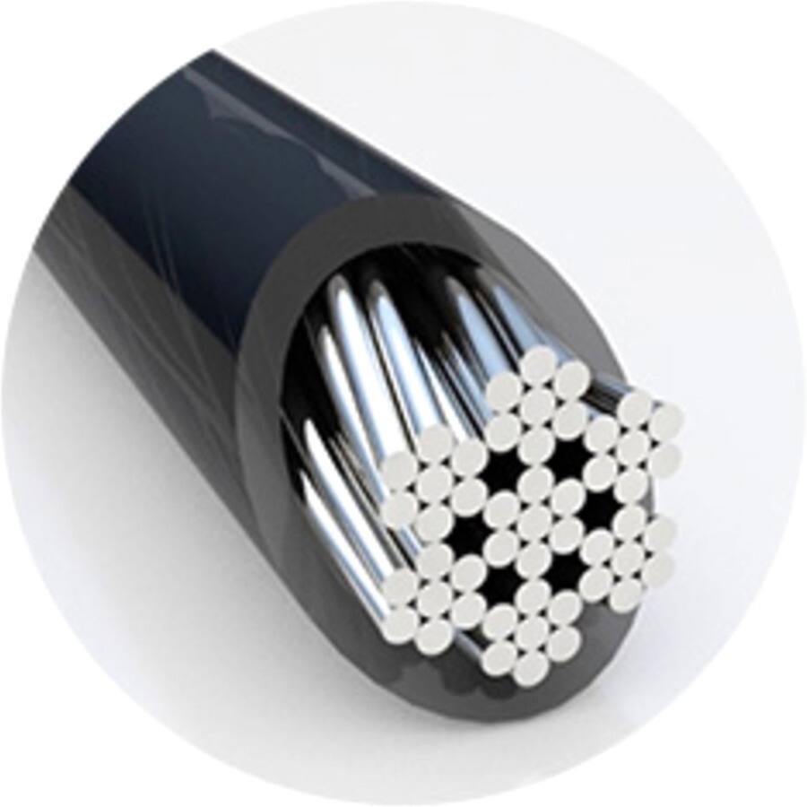 Alt View 1. Kensington - Kensington ClickSafe Universal Combination Laptop Lock - Master Coded - 5.91 ft Cable - Combination Lock - Carbon Steel.