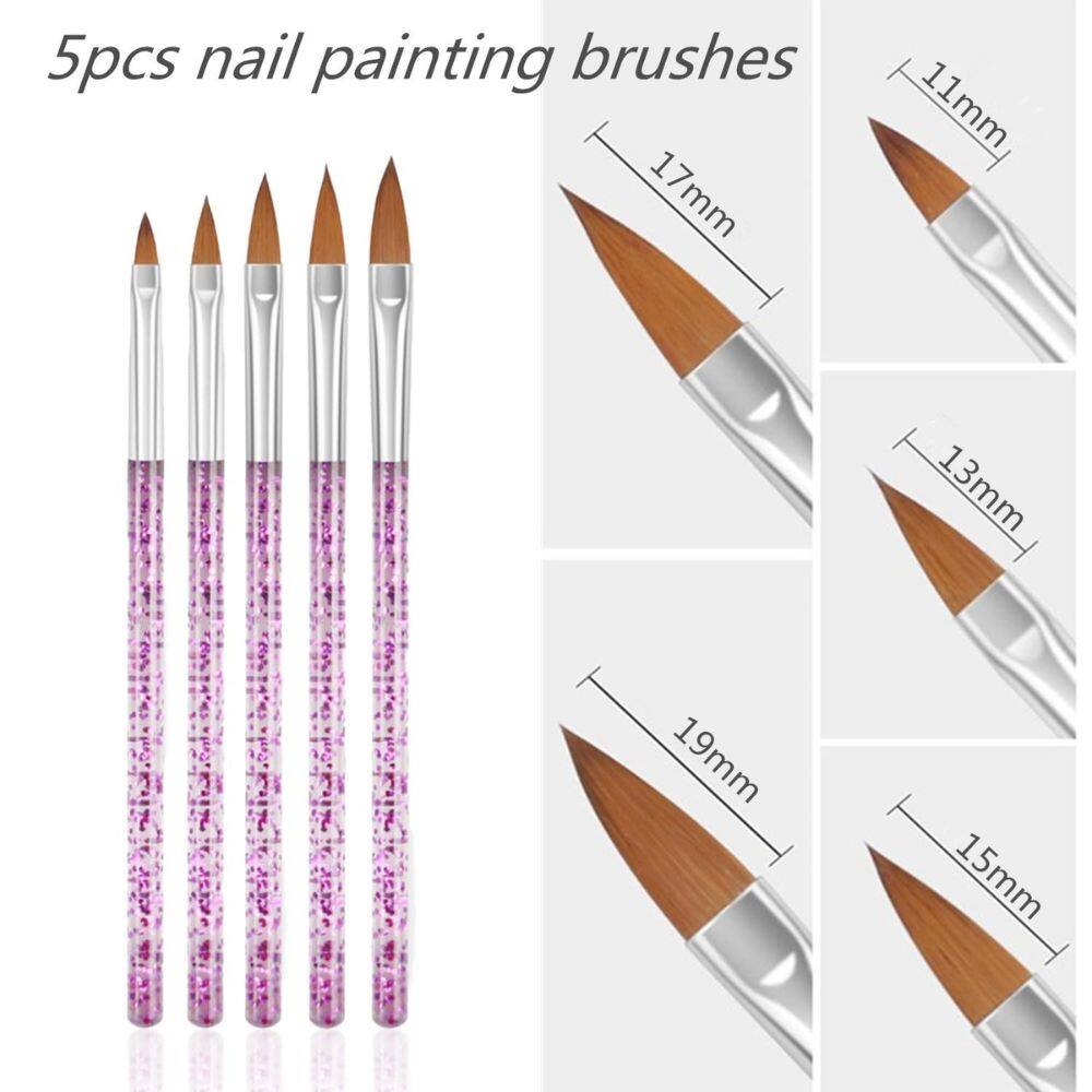 5pcs nail painting brushes

11mm  
17mm  
13mm  
19mm  
15mm