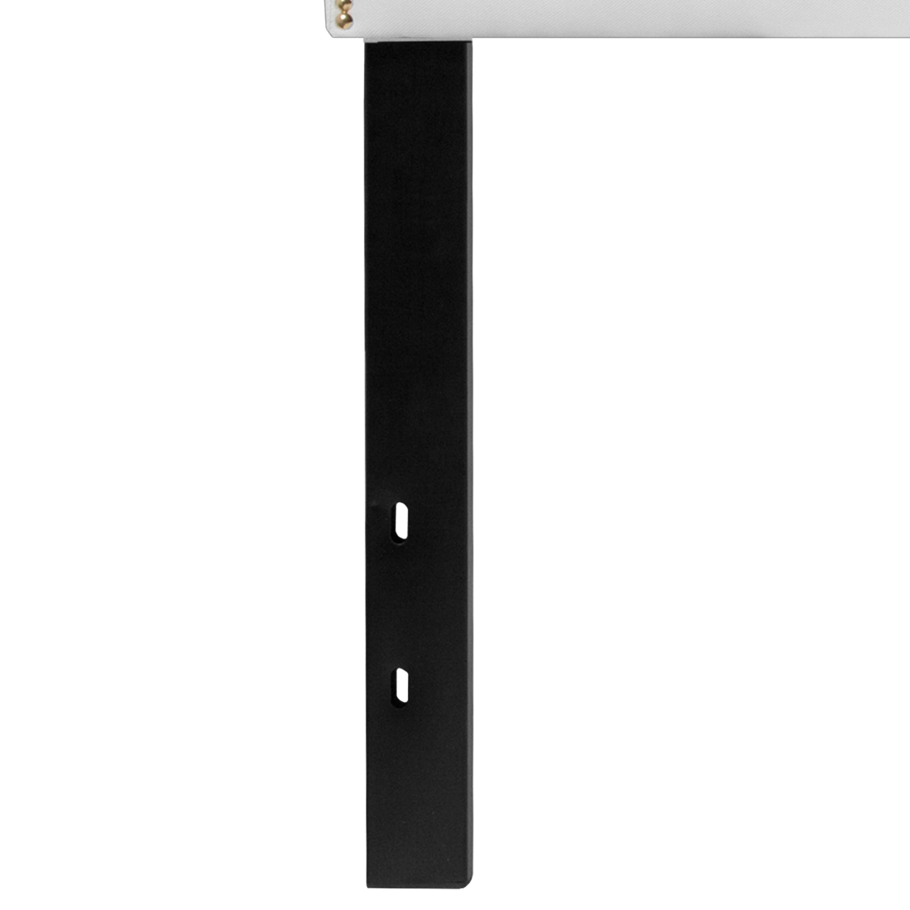 Alt View 8. Emma + Oliver - Arched Headboard with Accent Nail Trim - White.