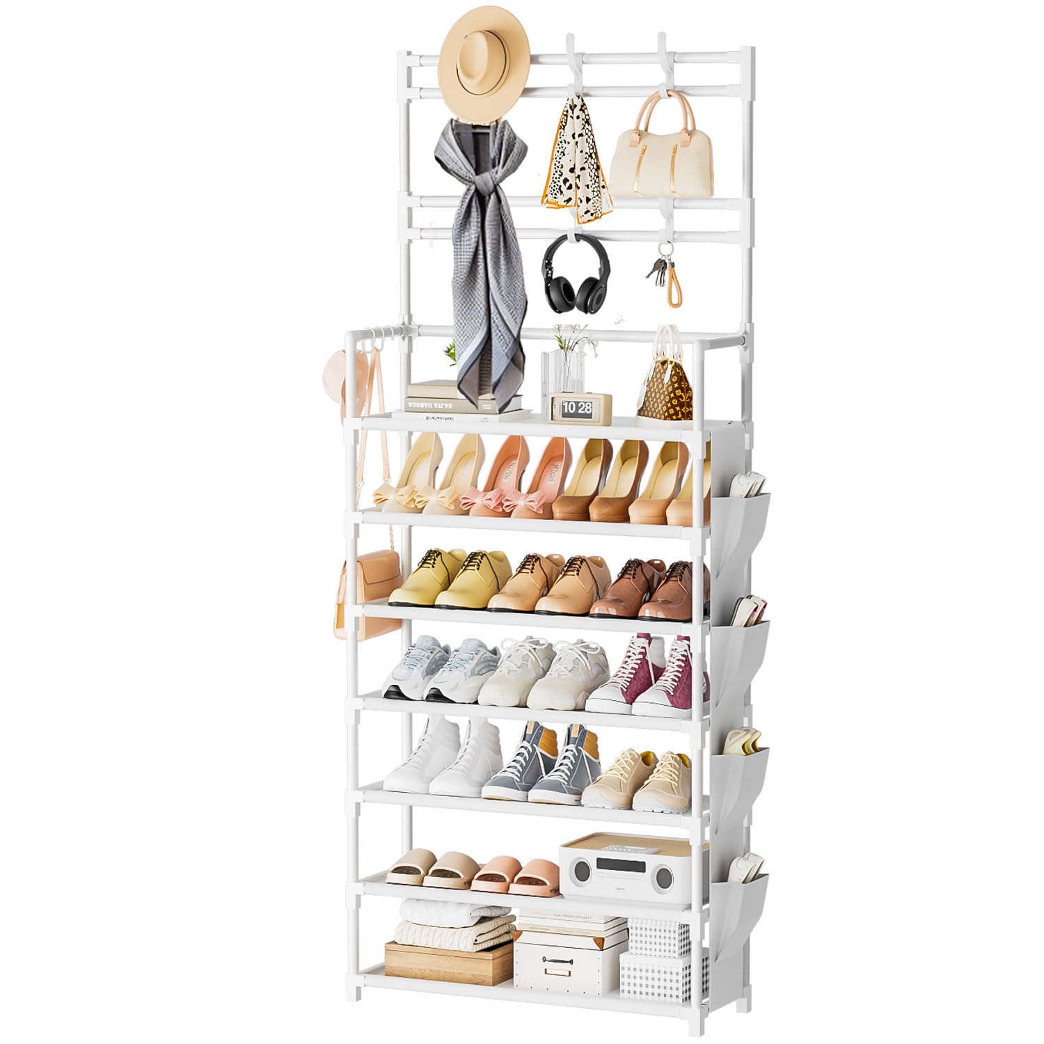 White 7 Tier (23.6"Wx 65.4"H)