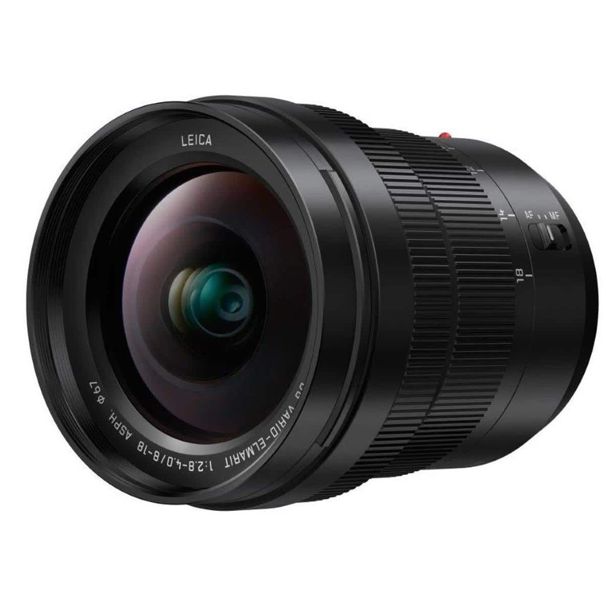 Bundle Panasonic Leica DG Vario Elmarit 8 18mm f/2.8 4 Lens, MFT w