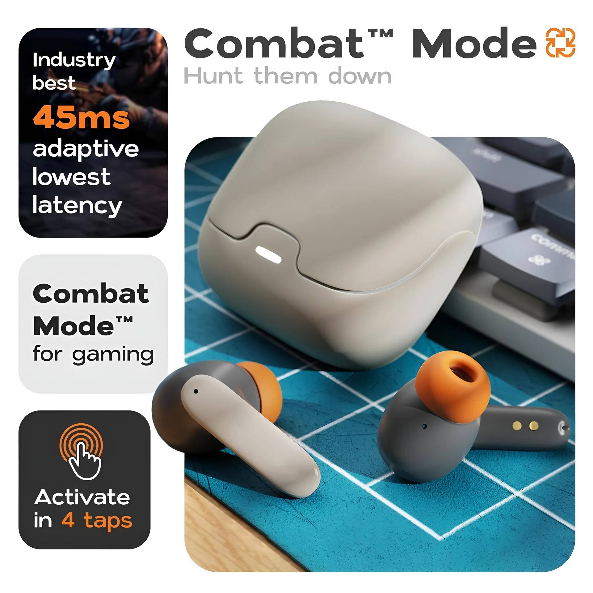 Combat™ Mode  
Hunt them down  

Industry best  
45ms adaptive lowest latency  

Combat™ Mode™ for gaming  

Activate in 4 taps