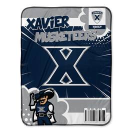 Chad & Jake - Xavier Musketeers 30" x 40" Comic Theme Baby Blanket - Multicolor