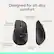 Designed for all-day comfort
Bluetooth connectivity
Silent clicking and scrolling
SmartWheel
Sculpted shape and side grips
Soft palm cushion