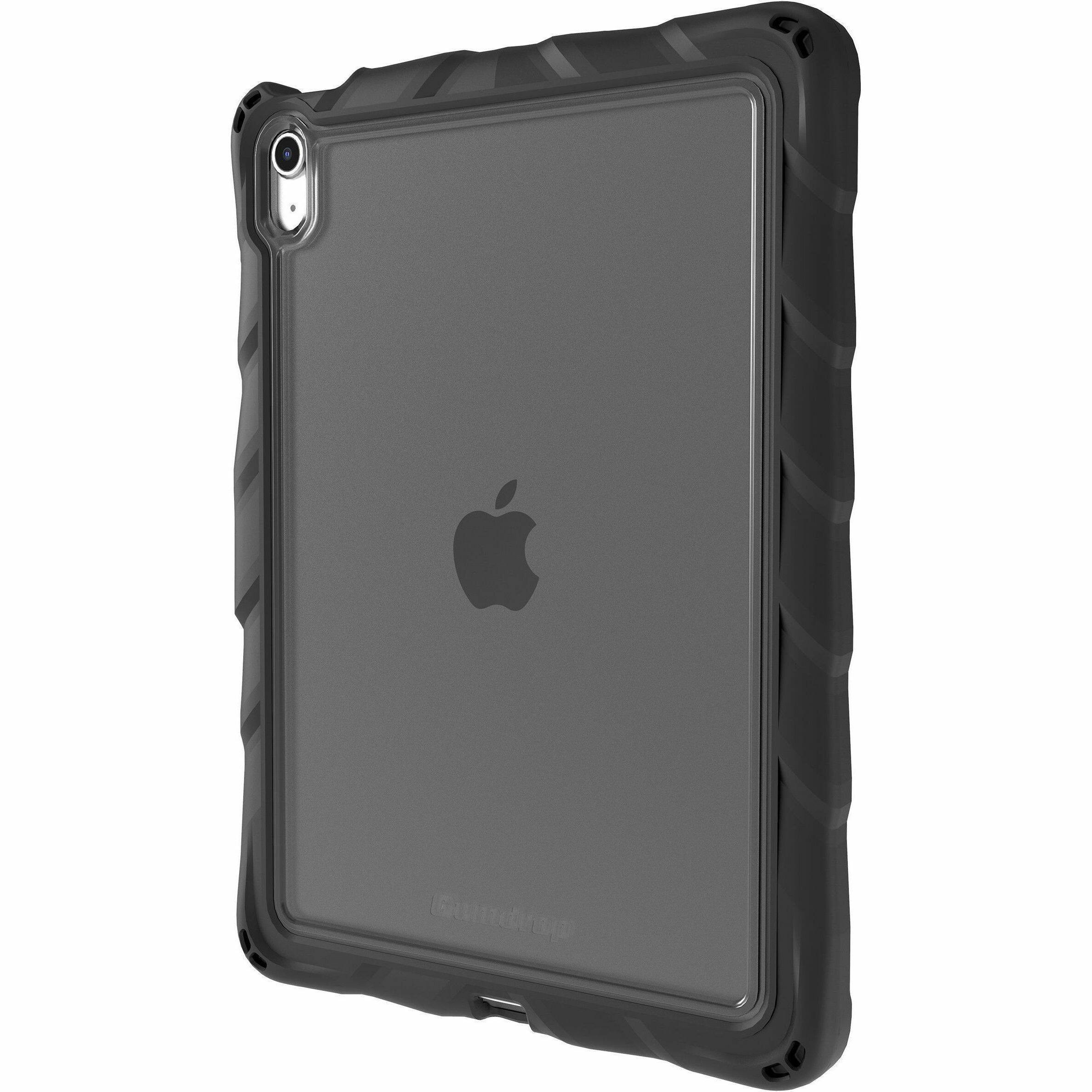 Alt View 4. Gumdrop - Gumdrop DropTech Clear for iPad 10th Gen - Black - For Apple iPad (10th Generation) Tablet - Black - Drop Resistant - Black.