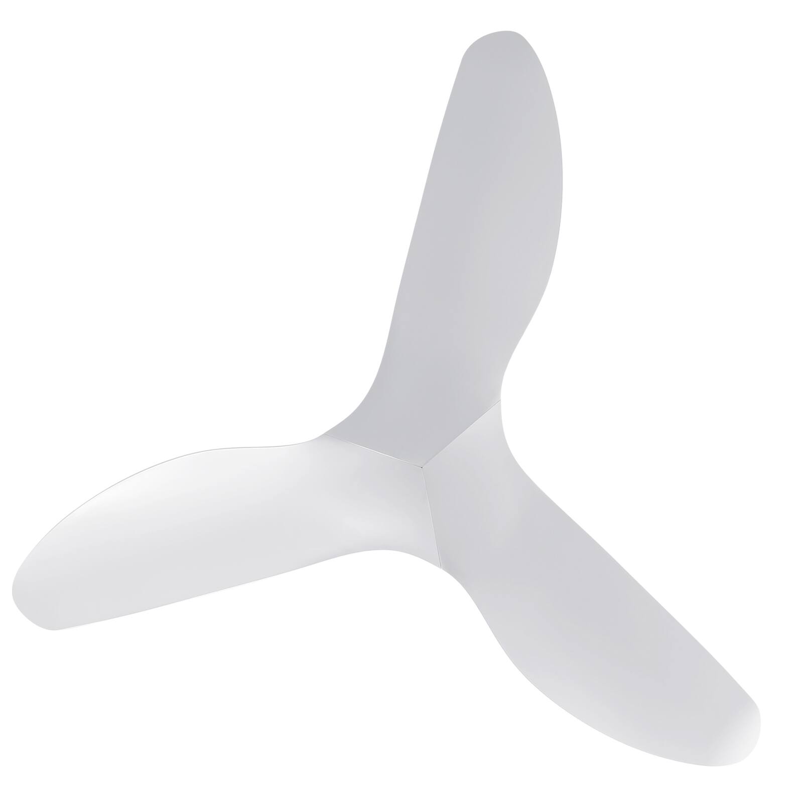 Alt View 4. Sofucor - 38 inch Ceiling Fans with Remote Control 6 Speed Indoor Outdoor Carved Blades Ceiling Fan for Bedroom Farmhouse Patio - White.