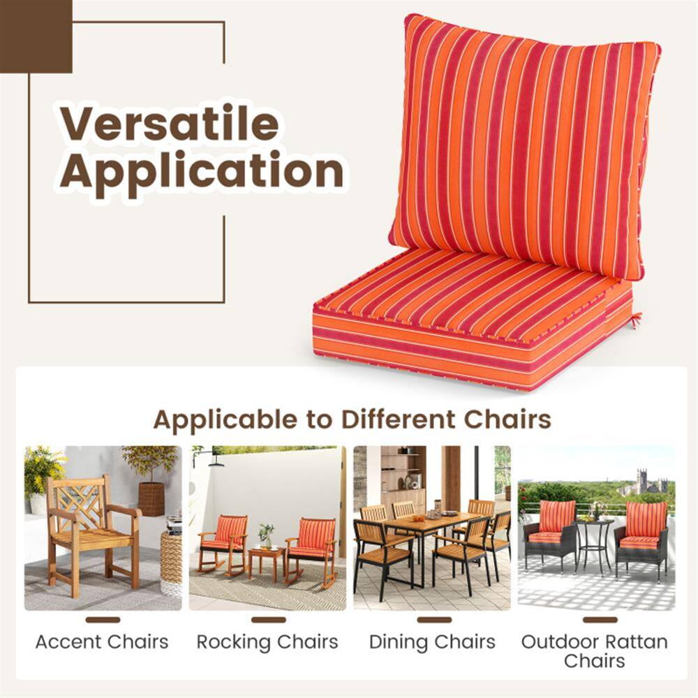 Versatile Application  
Applicable to Different Chairs  

Accent Chairs  
Rocking Chairs  
Dining Chairs  
Outdoor Rattan Chairs