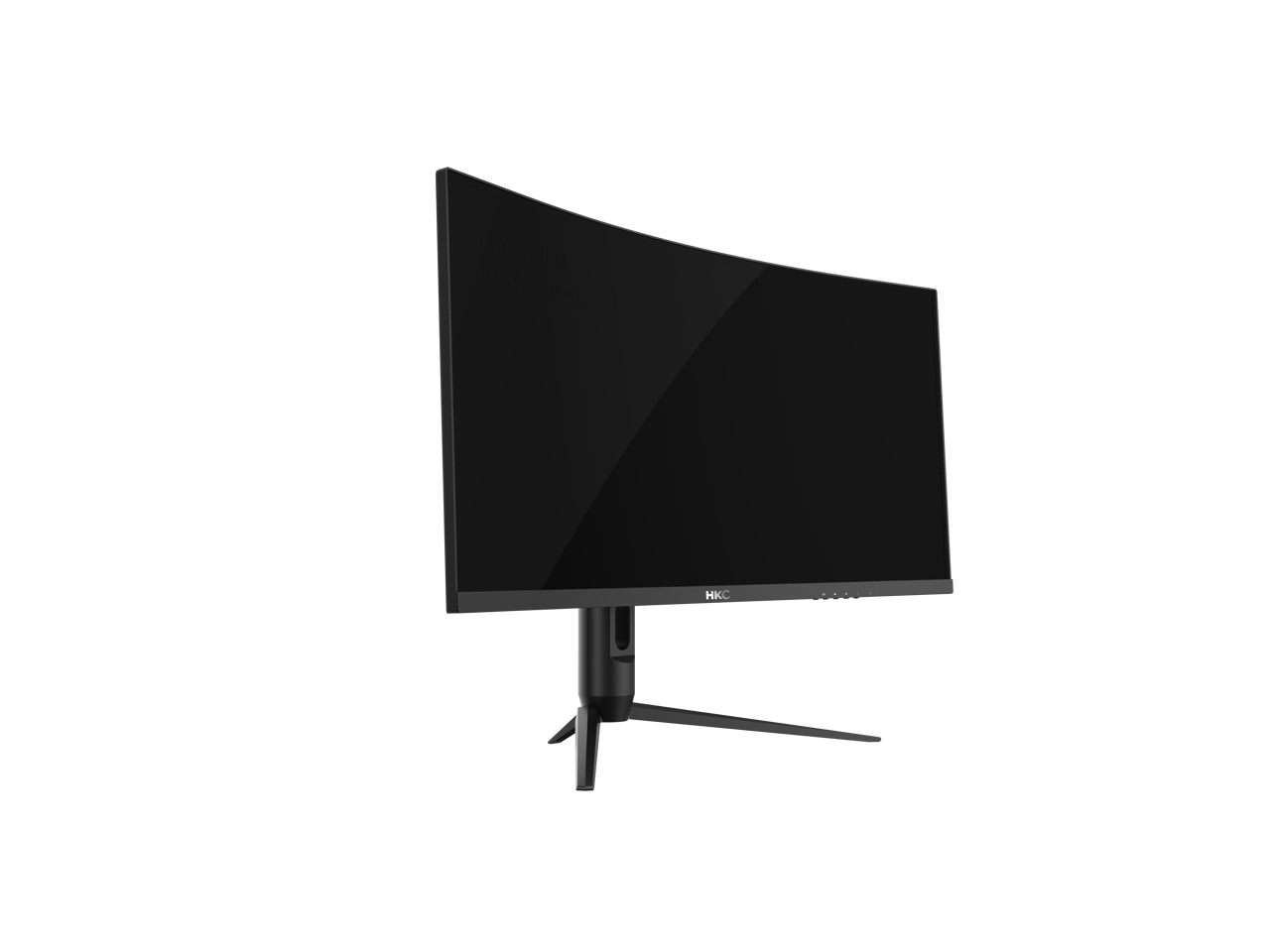 Alt View 2. HKC - HKC CG345UK 34" Curved VA Gaming Monitor UltraWide 3440×1440 240Hz 1ms DIC HDR400 95% DCI-P3 Adjustable HAS DP+HDMI 2.1.