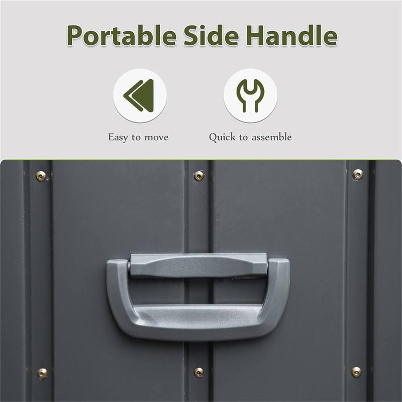 Portable Side Handle

- Easy to move
- Quick to assemble