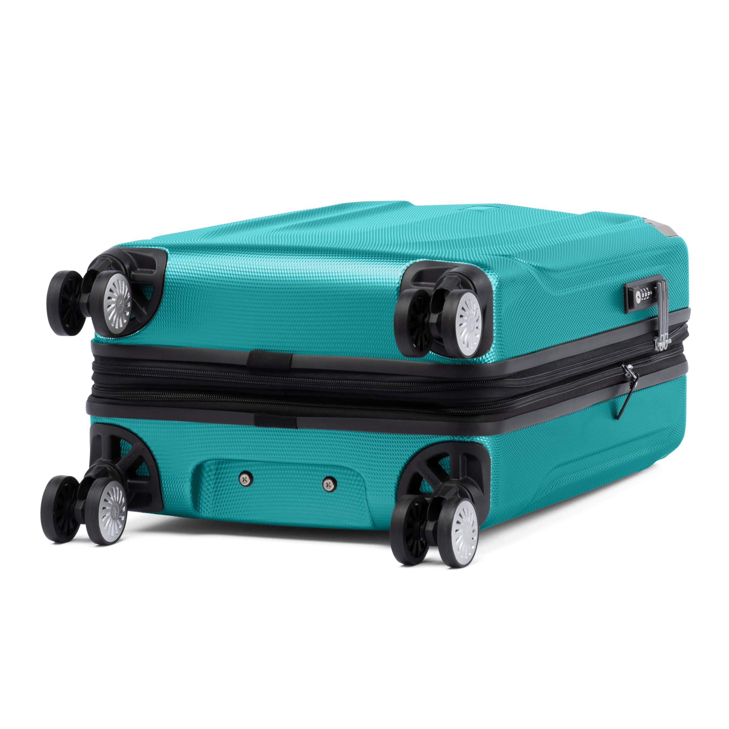 Back. Travelpro - Travelpro Pathways 3 Hardside Expandable Luggage, 8 Spinner Wheels - Kayak Teal.