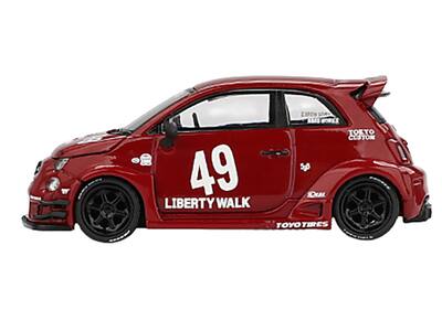 ABARTH 695 SS ミニカー 赤 ABARTH 595 #49