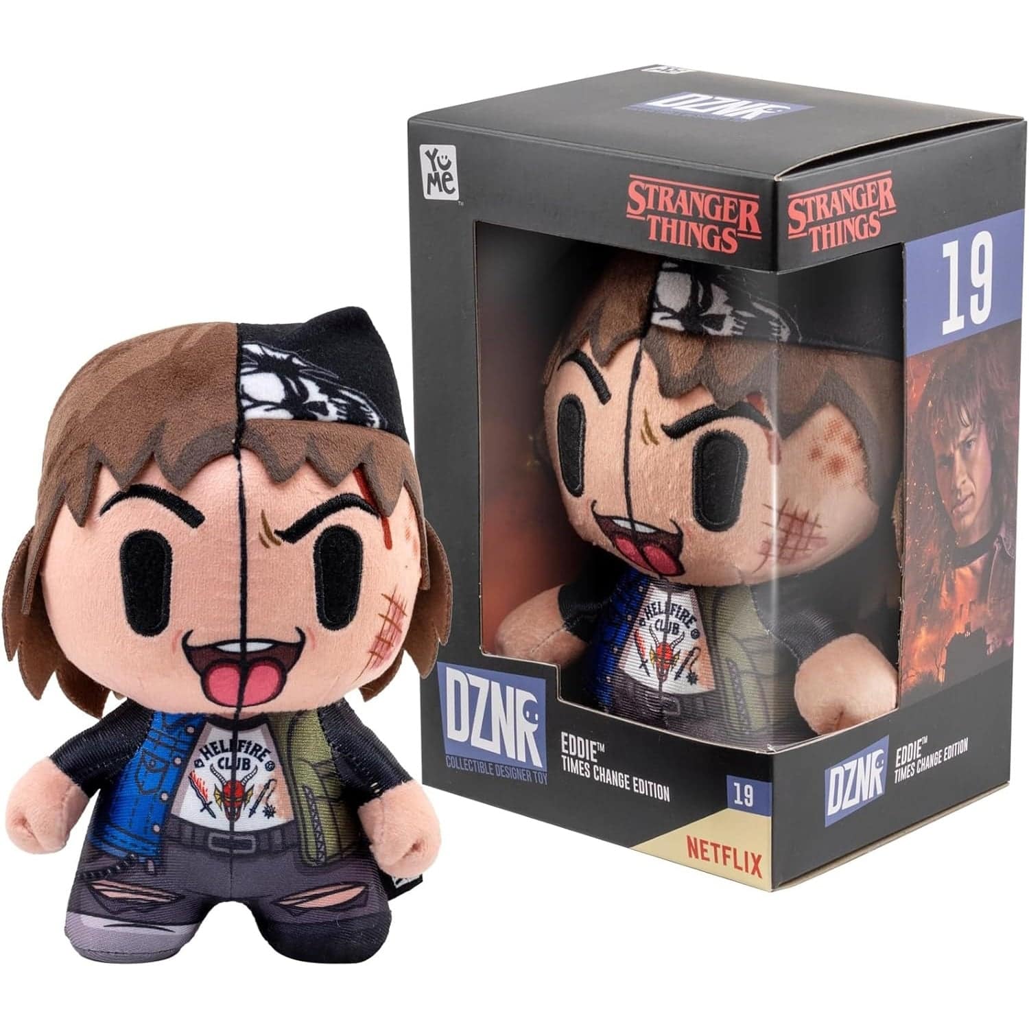 "YuMe - DZNR Collection: Stranger Things Times Change Eddie #19 - 7"" Plush" price history on PriceWatchPro