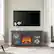 Alt View 35. Camden&Wells - Colton Log Fireplace TV Stand for Most TVs up to 55" - Charcoal Gray.