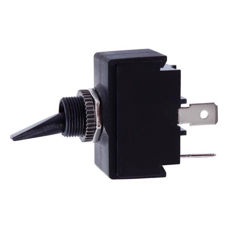 Angle. Jandorf - Jandorf 20 amps Single Pole Toggle Power Tool Switch Black 1 pk - Black.