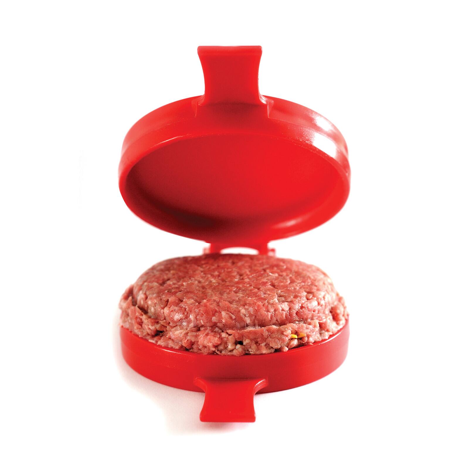 Alt View 4. Norpro - Nonstick Stuffed Burger Maker, Red - Red.