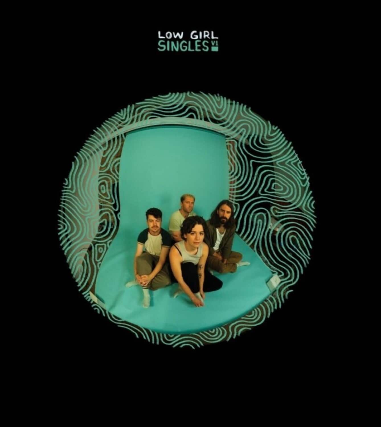 Low Girl - Singles V1 - Marine Blue Vinyl  - VINYL LP