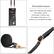 Retractable lanyard
Made from selected high quality Fine leather, superb Technology to reduce wear, The length of the rope is 1.2 meters, you can adjust the length