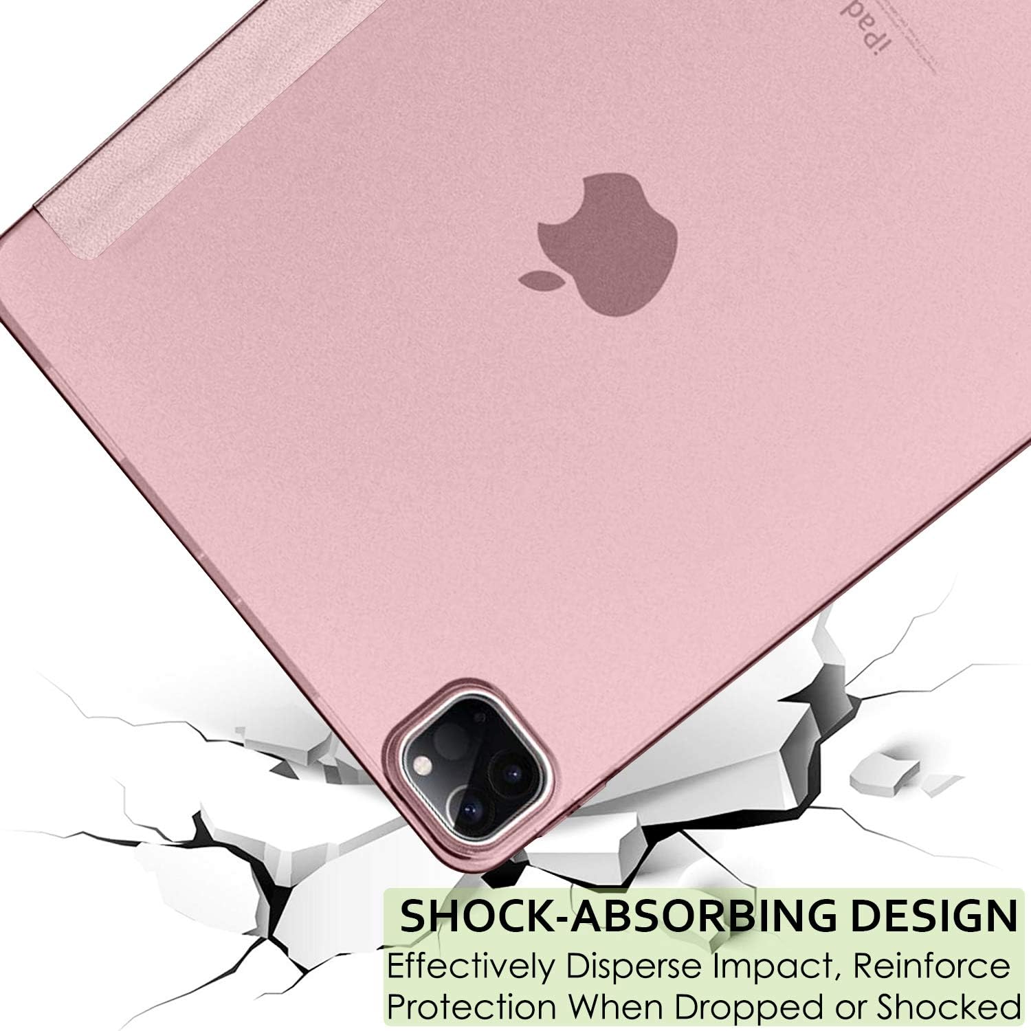 iPad

SHOCK-ABSORBING DESIGN
Effectively Disperse Impact, Reinforce Protection When Dropped or Shocked