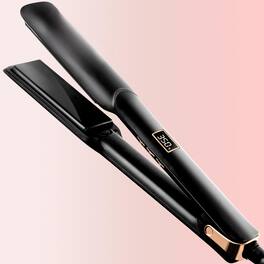 Live At Space - Ceramic Flat Iron Hair Straightener • Professional Straightening Digital Display To Accurately Control - Default