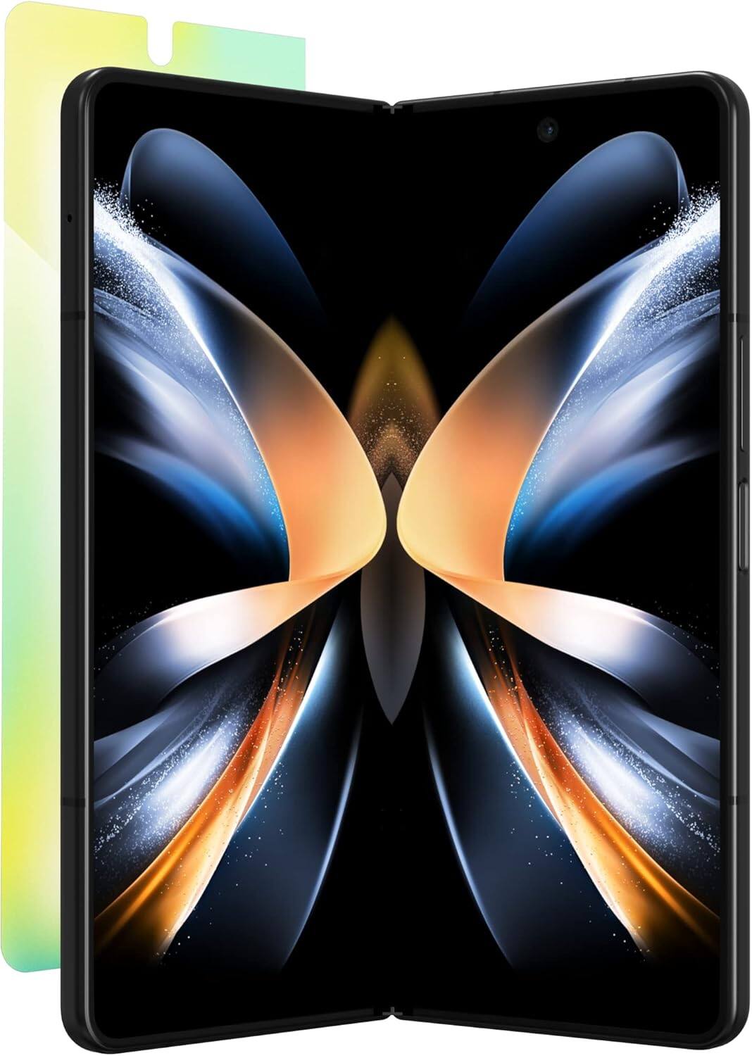 Left. ZAGG - ZAGG  Screen Protector FIT Samsung Galaxy Z Fold4 Fusion Eco Clear -(ZAG200309876-V) - Clear.