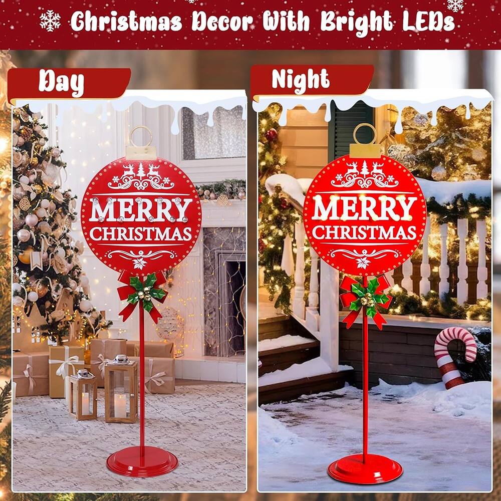Christmas Decor With Bright LEDs

Day

MERRY CHRISTMAS

Night

MERRY CHRISTMAS
