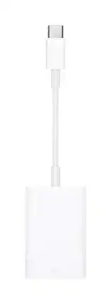 Front. Apple - APPLE USB-C TO SD CARD READERT (MUFG2AM/A).