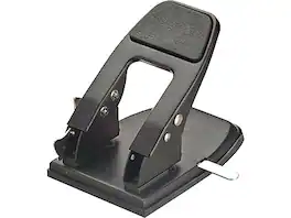 Officemate - 2-Hole Punch, 50 Sheet Capacity - Black