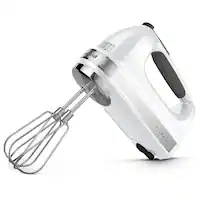 KitchenAid - KHM7210WH 7-Speed Hand Mixer - White - Front_Zoom