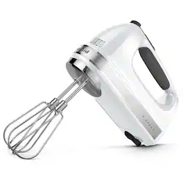 KitchenAid - KHM7210WH 7-Speed Hand Mixer - White