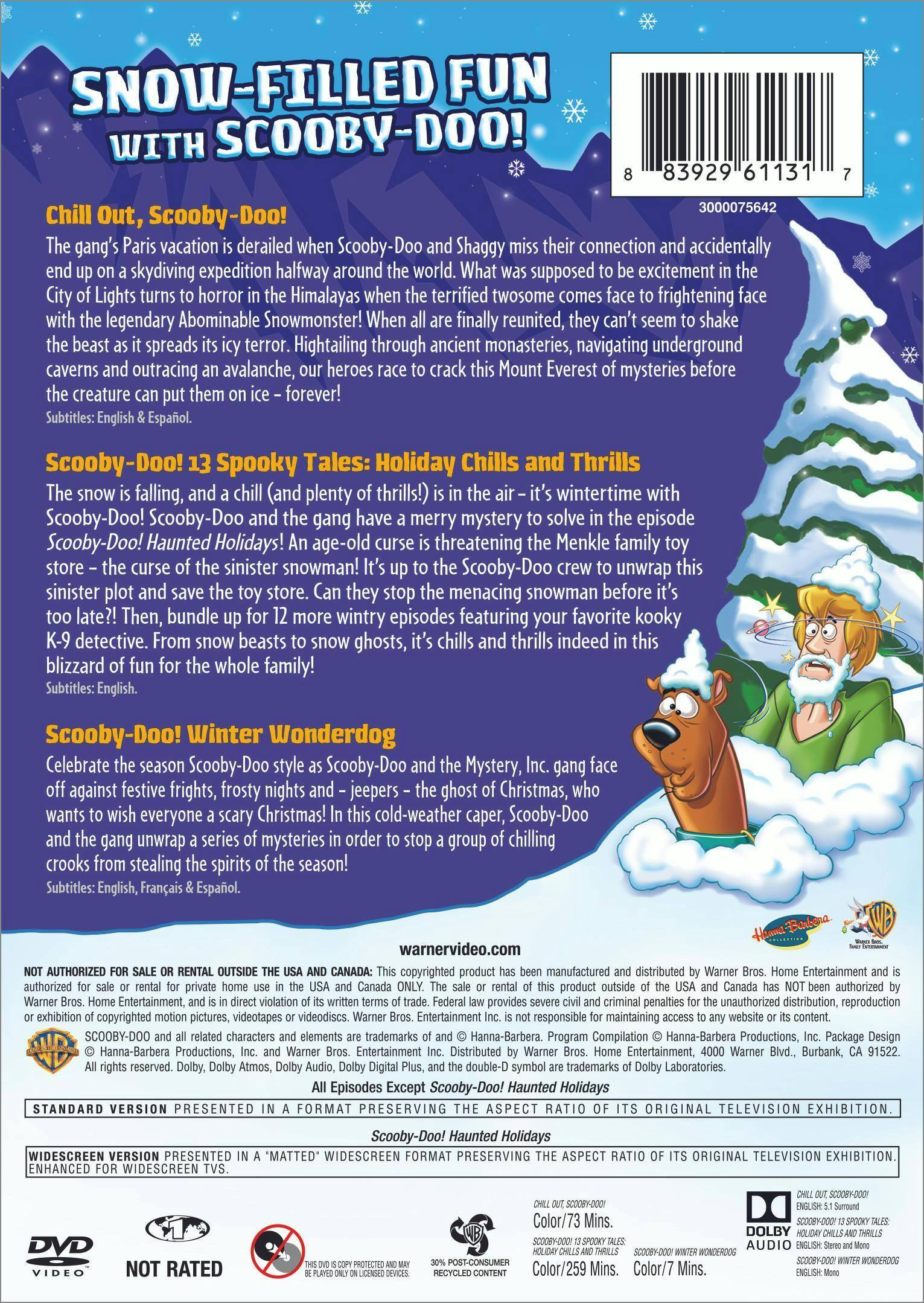 Angle. Scooby-Doo: Holiday Collection (DVD Set) [DVD].