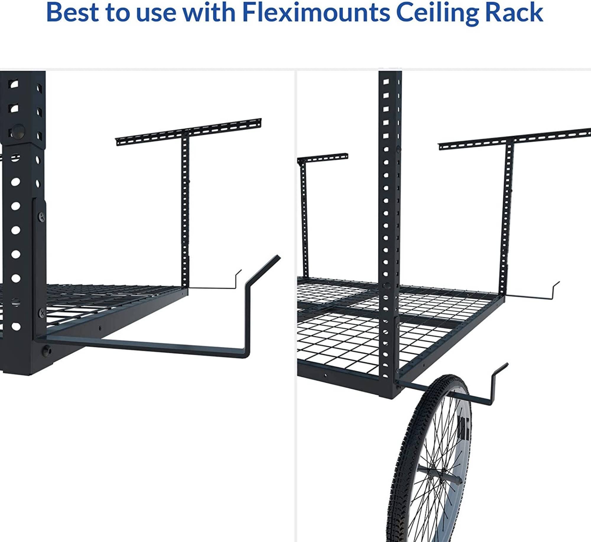 Best to use with Fleximounts Ceiling Rack