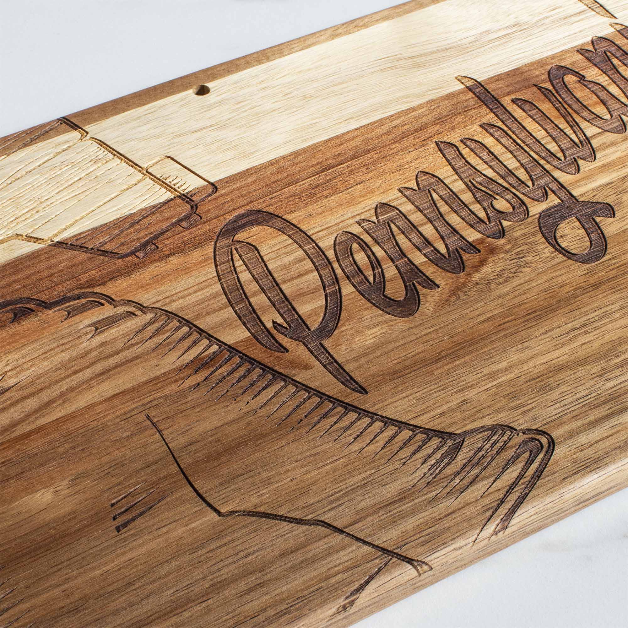 Alt View 1. Rock & Branch - Origins Series Pennsylvania Cutting Board.