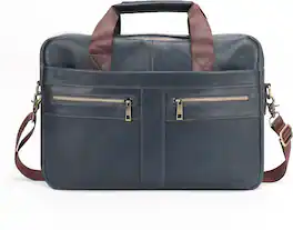 SaharaCase - Briefcase fits up to 16" laptop - Graphite Blue
