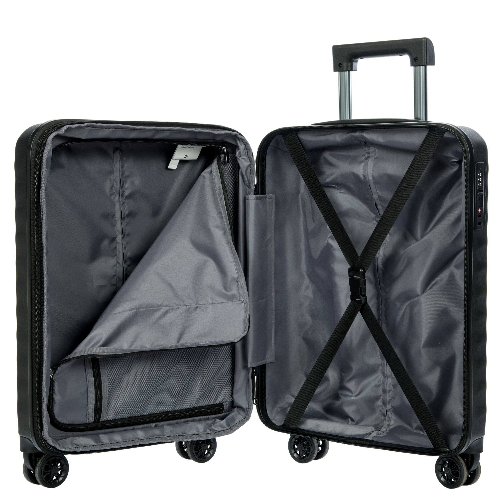 Left. Bric's - Nausicaa Hardside Expandable (21"/30") 2 Piece Spinner Luggage Set - Black.