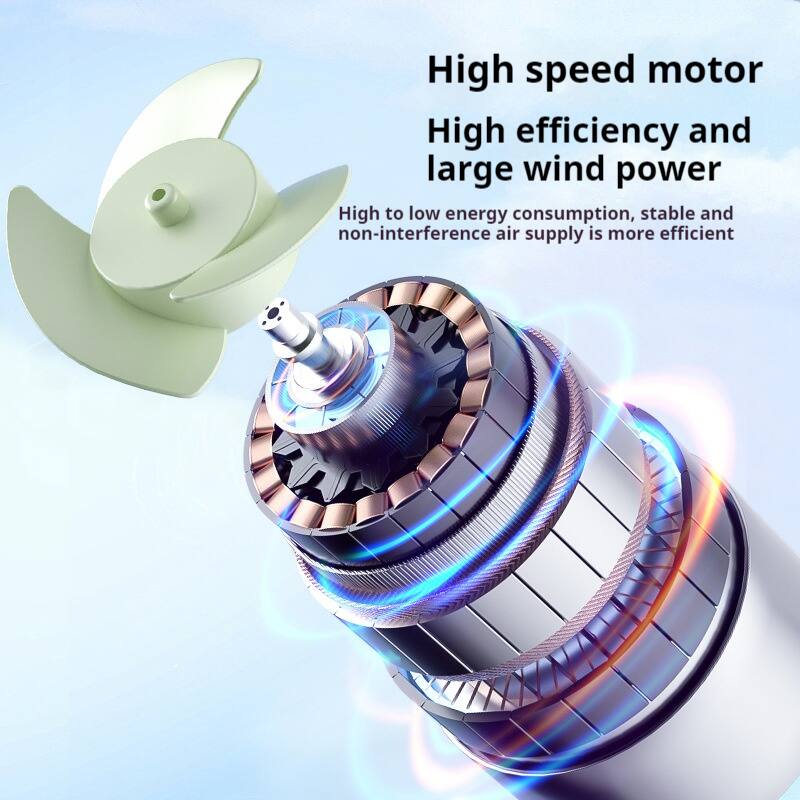 High speed motor  
High efficiency and large wind power  
High to low energy consumption, stable and non-interference air supply is more efficient