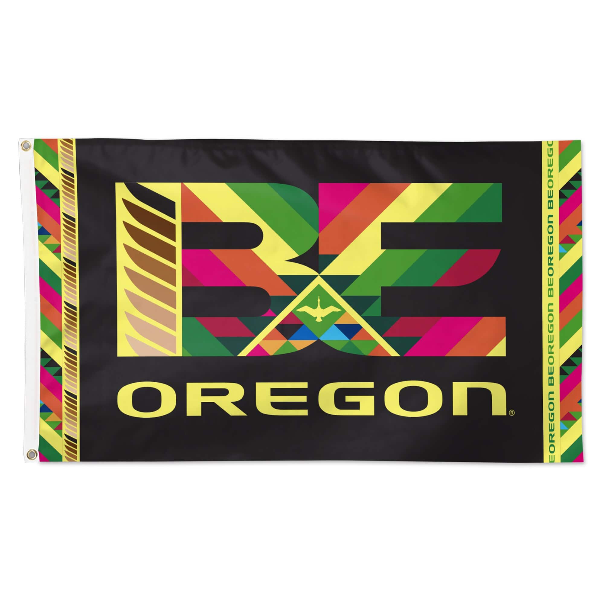 WinCraft - Oregon Ducks One-Sided 3' x 5' Deluxe Flag - Multicolor