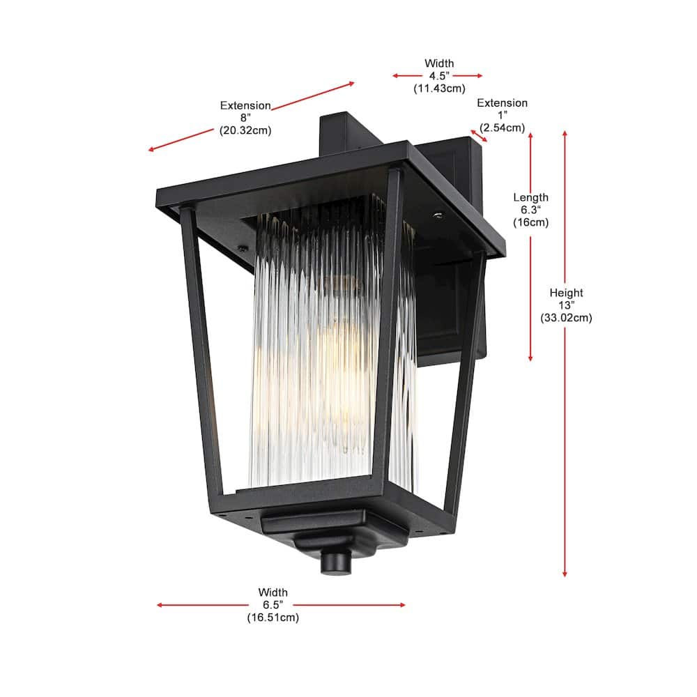 Elegant Lighting - York 7 inch Outdoor Pendant - Black price history on PriceWatchPro