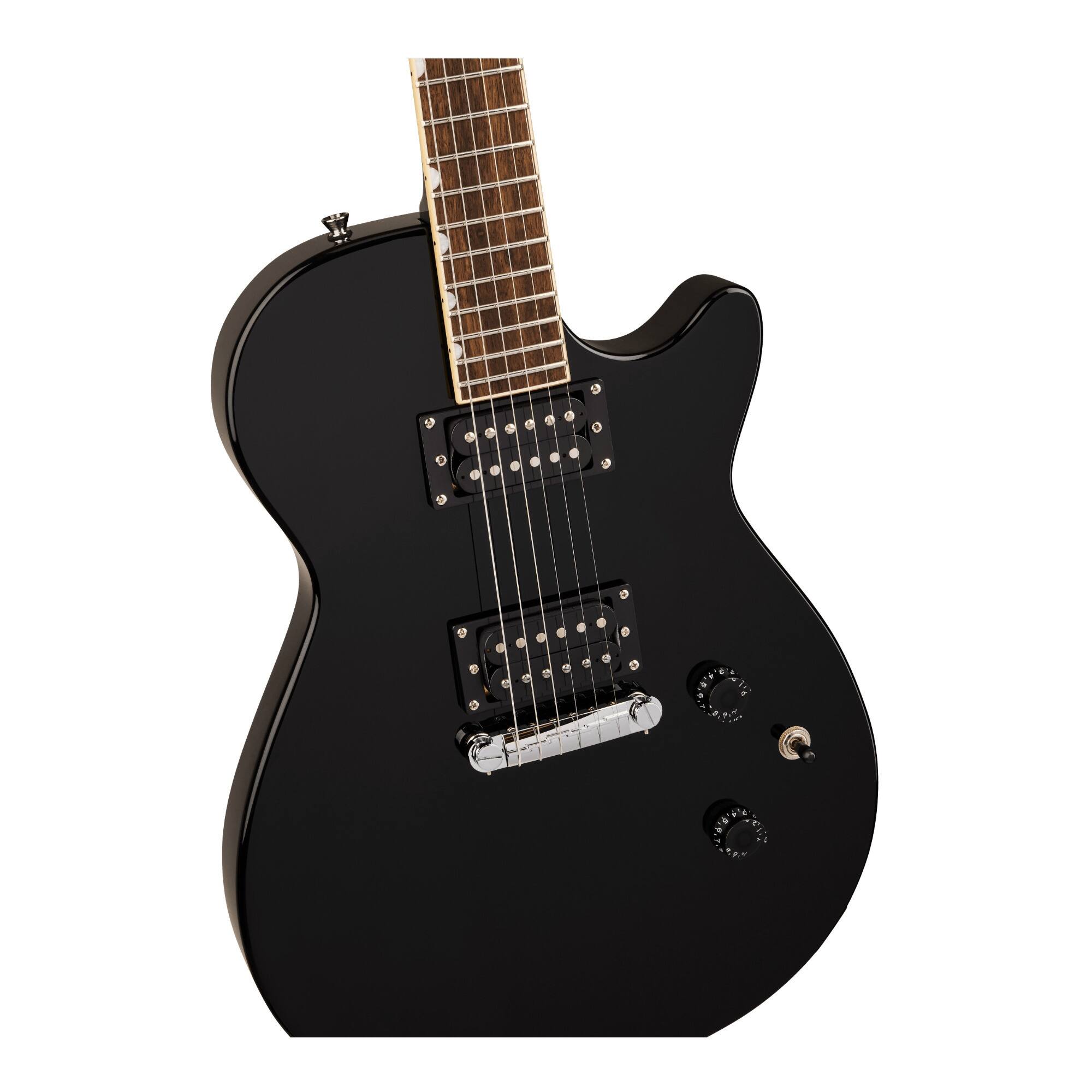 Left. Gretsch - Gretsch Guitars Streamliner Jet Club with Mahogany Body (Jet Black).