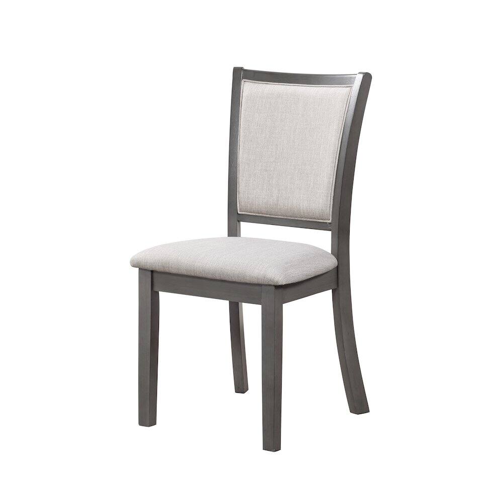 Front. New Classic Furniture - Amy Dining Chair (2/Ctn)-Gray - Grey.